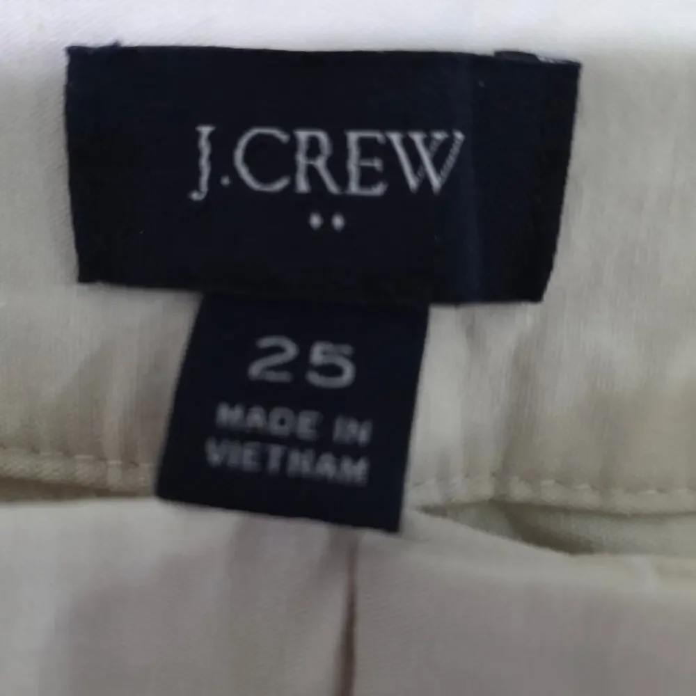 J.Crew Lizzie Wide Leg Pant Natural Ivory Size 25
